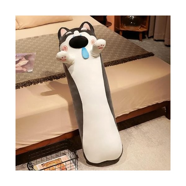 KiLoom Nouveau Peluche Chien en Peluche Oreiller Jouets Doux Long Ours Cochon Coussin De Couchage Poupées pour Garçons Filles