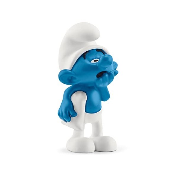 Schleich 20838 Schtroumpf Paresseux The Smurfs Multicolore