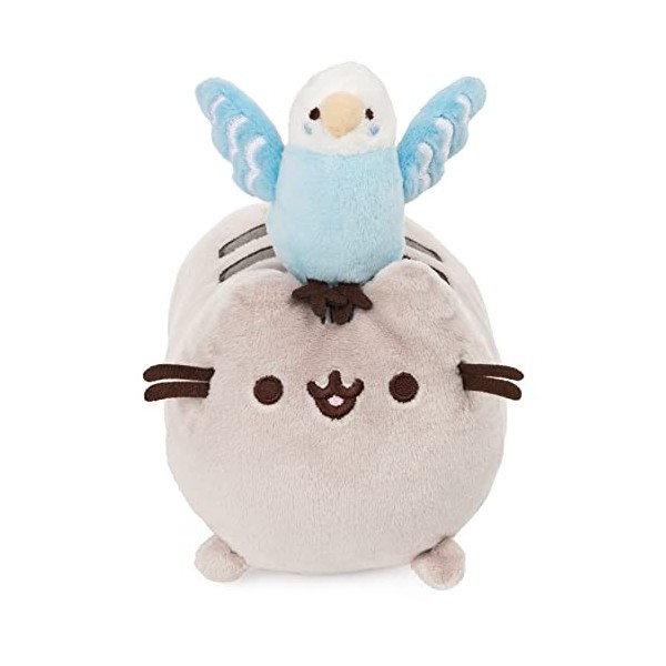 GUND Pusheen & Bo 6059933 Peluche avec perruche attachée pour 8 ans