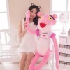 EZLAM 60-130cm Rose Panthère Peluche Peluche Grande Panthère Poupées Léopard Poupées en Peluche pour Mode Adolescents Très Do