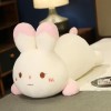 Géant Mignon Lapin en Peluche Jouet en Peluche Animal Lapin Oreiller Doux Mignon Poupée Kawaii Enfants Cadeaux De Noël 90cm 3