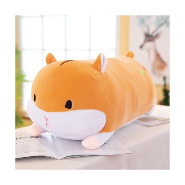 Dessin Animé D’Hiver Main Chaude Hamster Jouet en Peluche Hamster Mignon en Peluche Animal Oreiller Enfants Cadeau D’Annivers