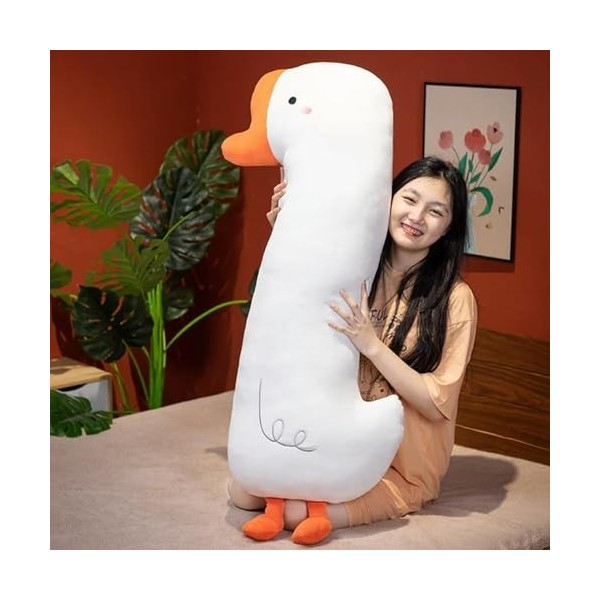 LfrAnk Dessin animé oie, Dinosaure, Girafe, Coussin en Peluche, Oreiller, Animal en Peluche, Jouet en Peluche, poupée Mignonn