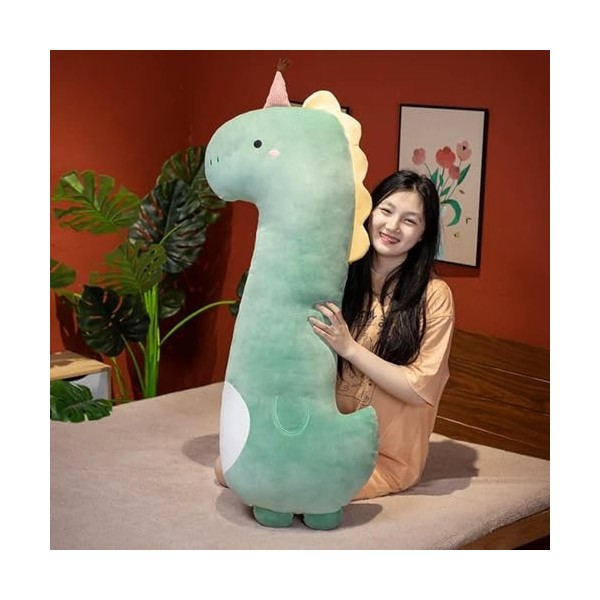 LfrAnk Dessin animé oie, Dinosaure, Girafe, Coussin en Peluche, Oreiller, Animal en Peluche, Jouet en Peluche, poupée Mignonn