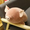 SaruEL Mignon Dessin animé Cochon Peluche Jouet Peluche Animal Cochon Oreiller Enfants Jouet Anniversaire Cadeau de Noël 80cm