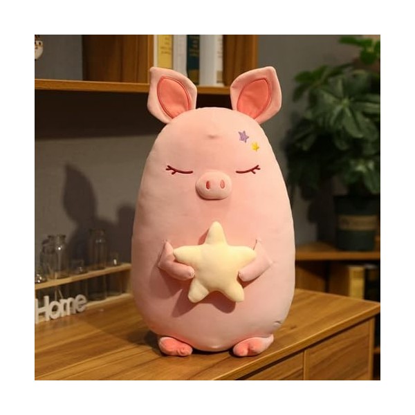 LfrAnk Cochon Mignon Jouet en Peluche Peluche Mignon Animal Poupée Cochon Enfant Oreiller Fille Cadeau D’Anniversaire Cadeau 