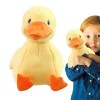 Peluche d’animal en peluche de canard jaune - Peluches danimaux mignons pour - Cadeau de compagnons de jeu doux et douillet,