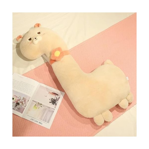 Jouets géants en Velours de Laine Kawaii Mignon Oreiller de Couchage en Laine Animale poupées Jouets en Peluche Filles Cadeau