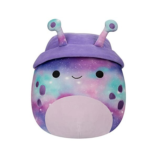 Squishmallows Daxxon Jouet officiel Kelly Alien violet Taille moyenne 30,5 cm