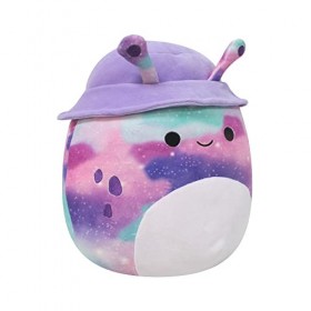 Squishmallows Daxxon Jouet officiel Kelly Alien violet Taille moyenne 30,5 cm