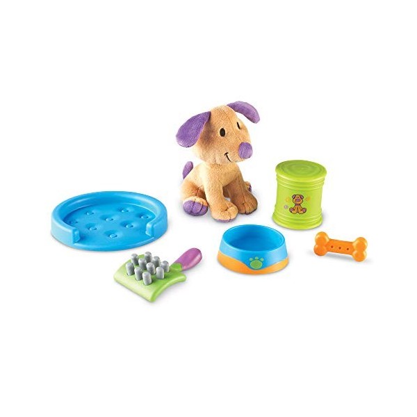 Learning Resources New Sprouts Coffret Puppy Care - Kit pour s’occuper d’un chien Coffret de jeu, développement l’imagination