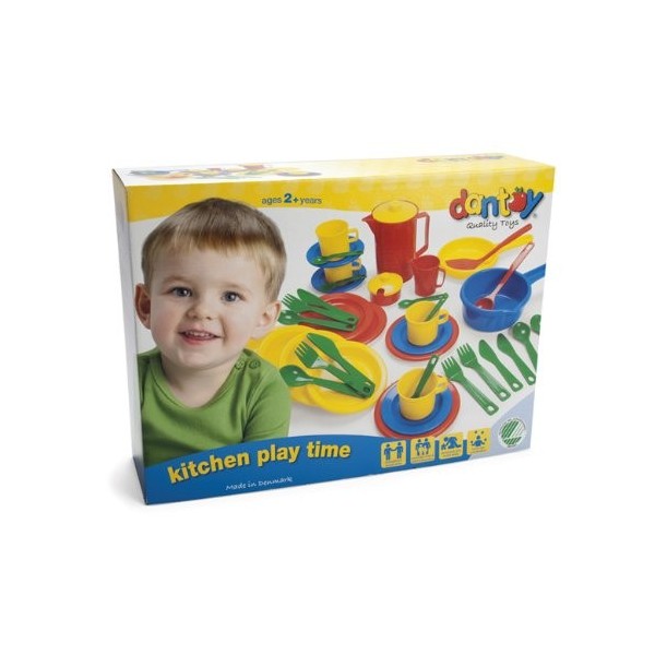 Dantoy Kitchen Play Time Set 42 Pieces 