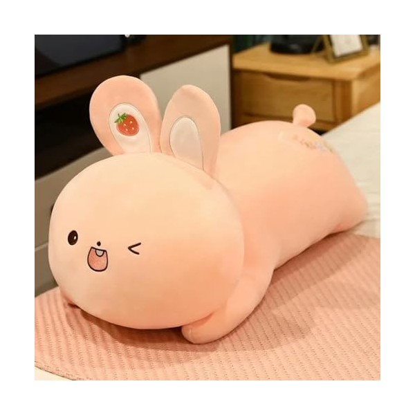 NOpinz Super Doux Mignon Koala Canard éléphant Peluche Jouet Dessin animé Animal Kawaii Peluche poupée canapé Long Oreiller F