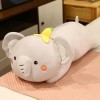 NOpinz Super Doux Mignon Koala Canard éléphant Peluche Jouet Dessin animé Animal Kawaii Peluche poupée canapé Long Oreiller F