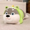 NOpinz Husky Grenouille Peluche Poupée Doux Husky Peluche Jouet Chien Animal Enfants Cadeau D’Anniversaire pour Petite Amie C