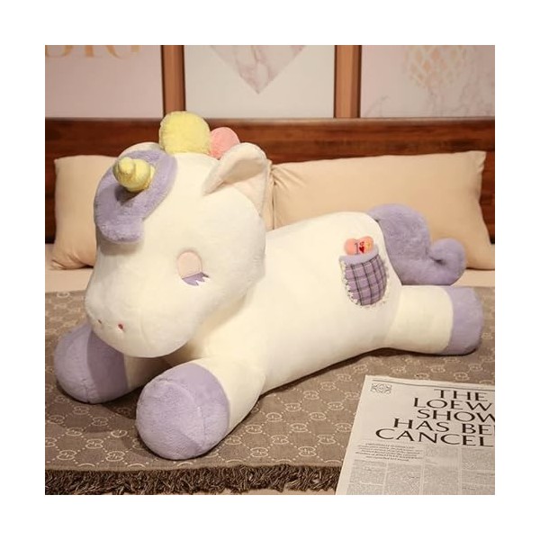 Kawaii Dessin animé Jouets en Peluche poupées en Peluche Animal Cheval Oreiller Filles Cadeaux d’Anniversaire Enfants Jouets 