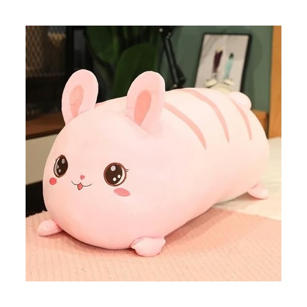 SaruEL Mignon Chat Peluche Jouets Lapin poupées Pain en Peluche série Animal Oreiller Jouets Enfants Jouets Cadeaux d’Anniver