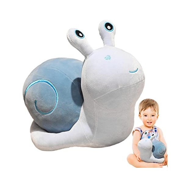 Animaux en peluche escargot | Jouet en peluche escargot aux grands yeux câlins - Jouet en peluche doux descargot, jouet dan