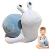 Animaux en peluche escargot | Jouet en peluche escargot aux grands yeux câlins - Jouet en peluche doux descargot, jouet dan