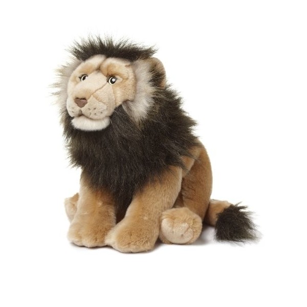WWF - 23192001 - Peluche - Lion Sauvage - 40 cm
