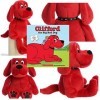 Aurora World Clifford The Big Red Dog Coffret cadeau en peluche et livre de contes 27,9 cm