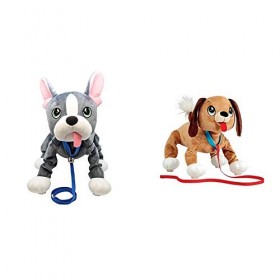 Giochi Preziosi PEP011 Les Toufous, Bulldog Français & Les Toufous - Pep003 - Chien - Marron