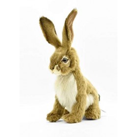 Hansa- Lièvre 30cmH Peluche, 5911, Brun