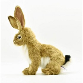 Hansa- Lièvre 30cmH Peluche, 5911, Brun