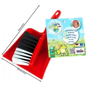 Theo Klein 6613 Pure Fresh Garniture de Balais 2 Pièces I Balayette Longévité Garantie pour Enfants Avec Pelle I Dimensions :