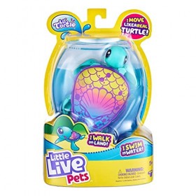 Little Live Pets- Ensemble de Jeu cinéma – Comprend Une Mini 5 cm, Une Chaise Bretzel, Un Seau à Popcorn – Peluche irrésistib