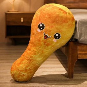 SaruEL Cuisse de Poulet Jouet en Peluche Mignon Cuisse de Poulet Frit Orléans Poulet Cuisse Tapis Cadeau d’Anniversaire Enfan