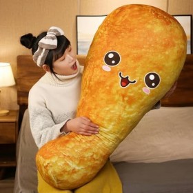 SaruEL Cuisse de Poulet Jouet en Peluche Mignon Cuisse de Poulet Frit Orléans Poulet Cuisse Tapis Cadeau d’Anniversaire Enfan