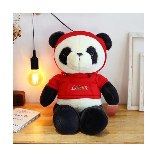 Nouveau Mignon Panda Poupée en Peluche Animal Oreiller Enfants Anniversaire Noël Cadeau Dessin Animé Jouet Coussin 80cm 1