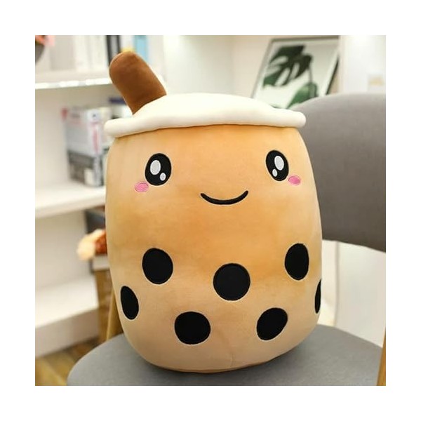 Bubble Milk Tea Cup Peluche Jouet Oreiller Nourriture Lait Thé Poupée Lait Tasse À Thé Oreiller Enfants Jouets Cadeaux D’Anni