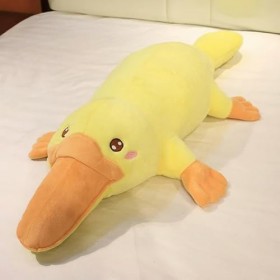 EacTEL Kawaii Peluche Canard Peluche Enfants Jouet Chaud Coussin Enfants Anniversaire 120 cm 1