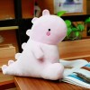 EacTEL Poupée en peluche dinosaure super mignonne câlin doux dinosaure jouet enfants animaux jouets romantiques pour filles a