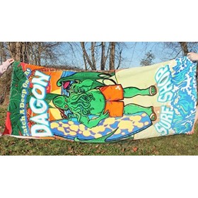 Unbekannt Toy Vault tyv12034 – Peluche Animaux, Cthulhu Dagon Surf Boutique Beach Towel