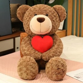 GagaLu Ours en Peluche Romantique en Peluche Animal Jouet en Peluche Saint-Valentin Mariage Enfants Anniversaire Cadeaux de N