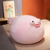 EacTEL Géant Mignon Poisson-Globe Peluche Jouet en Peluche Kawaii Poisson Poupée Puffer Fish Peluche Doux Câlin Oreiller Cade