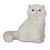 IMPEXIT Peluche Chat Assis 25/30/17 cm Blanc 