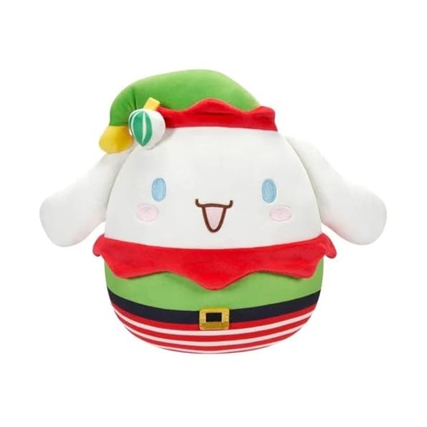 squishmallows - Sanrio Hello Kitty Cinnamoroll Peluche de Noël 20,3 cm