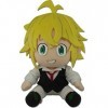 Great Eastern Entertainment The Seven Deadly Sins Meliodas Poteau assis en peluche 2,1 m