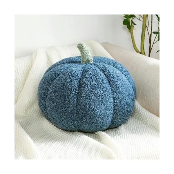 Style Nordique Couleur Vintage Citrouille Forme Coussin en Peluche Halloween Chambre décoration Oreiller canapé Salon Enfants