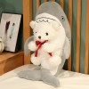 Nouveau Mega Creative Shark Bear Peluche Jouet en Peluche Requin Mignon Requin Poupée Mignon Animal Coussin Doux Bande Dessin