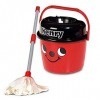 Casdon Henry Mop & Bucket Toy Cleaning Set for Children Aged 3+ , Features Henry’s Cheeky Face for Lots of Cleaning Fun!