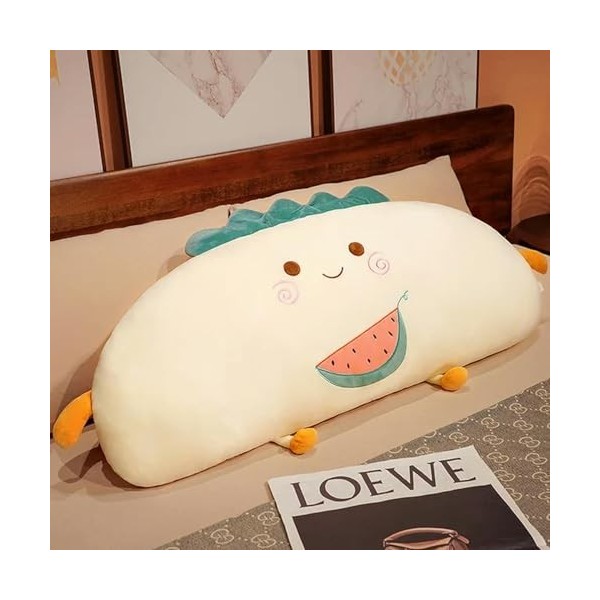 Nourriture Demi Rond Toast Gâteau Peluche Jouet Mignon Pain en Peluche Poupée Oreiller Moelleux Canapé Matelas Cadeau D’Anniv