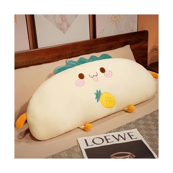 Nourriture Demi Rond Toast Gâteau Peluche Jouet Mignon Pain en Peluche Poupée Oreiller Moelleux Canapé Matelas Cadeau D’Anniv