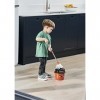 Casdon Henry Mop & Bucket Toy Cleaning Set for Children Aged 3+ , Features Henry’s Cheeky Face for Lots of Cleaning Fun!