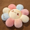 LfrAnk Tournesol Souriant Jouet en Peluche Poupée Chat Tapis pour Animaux De Compagnie Oreiller Maison Chambre Décor Fille Ca