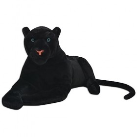 Toshilian Peluche Géante, Jouet danimaux en Peluche Jouet Enfant Panthère en Peluche Noir XXL
